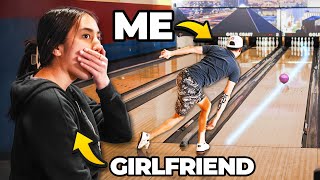 I Bowled With My Girlfriend, And The CRAZIEST Thing Happened..