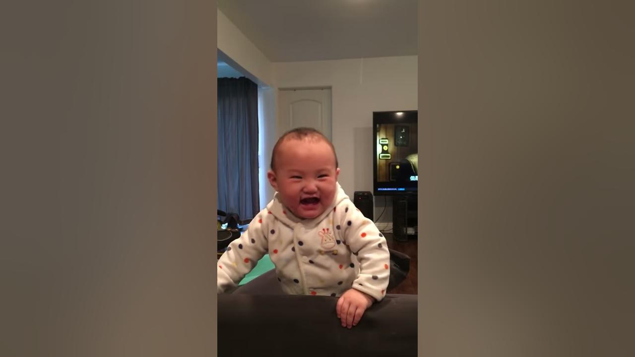 Baby shakes head like a raver YouTube