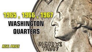 1965,1966,1967 Washington Quarter Coin Value: What is this coin worth?