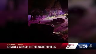 Authorities investigate deadly multi-vehicle crash in North Hills