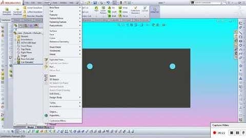 Solid works Tutorial 3- How to check the weight of material
