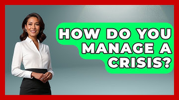 How Do You Manage A Crisis? - Answers About Autism