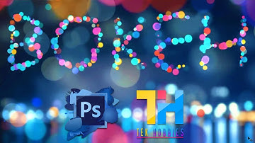 How to Create Bokeh Text Effect in Photoshop