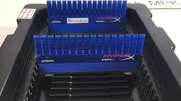 ddr memory ram esd transfer transport tray Design for Kingston (MPK 3035-002)