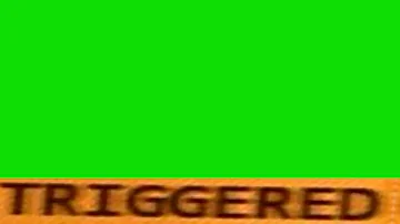 Triggered Video Effect Green Screen  :)