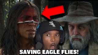 EAGLE FLIES GETS CAPTURED & FISHING WITH HAMISH!! | RED DEAD REDEMPTION 2 | [FIRST PLAY THROUGH]