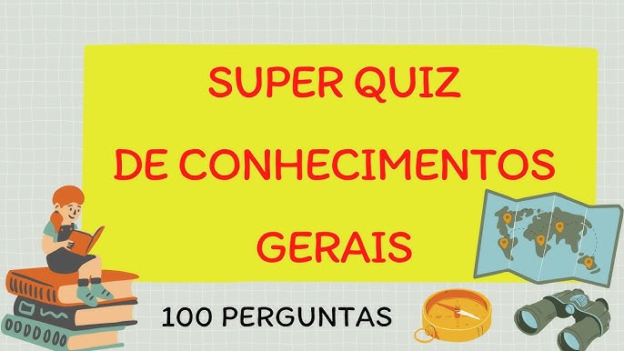 40 PERGUNTAS PARA TESTAR SEUS CONHECIMENTOS GERAIS? ✓🤔🧠🌎📚