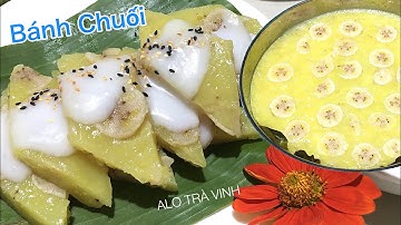 Cách làm BÁNH CHUỐI hấp nước cốt dừa Miền Tây đơn giản mà rất ngon