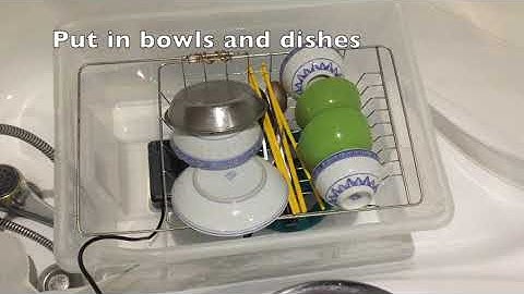 DIY Dishwasher Part 1 - Proof of concept