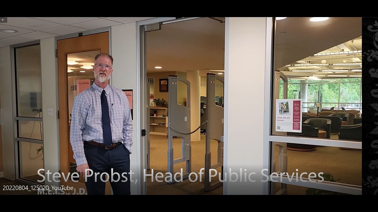Tour of the Young Law Library at the University of Arkansas School of