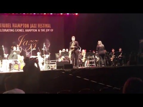 Inglewood Middle School Silver Jazz Band @ Lionel Hampton Jazz Festival 2/25/2016