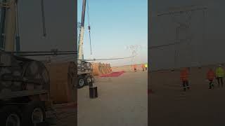 Conductor Pulling 500kv Line