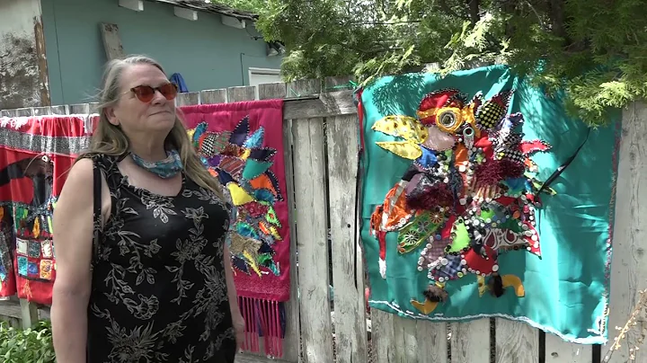 "Navigating" by Emily Lawson, Fabric Artist