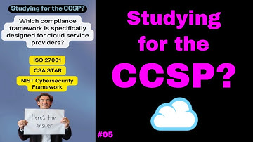 Ready for the CCSP Exam? Try This Cloud Security Question! ☁️ 05
