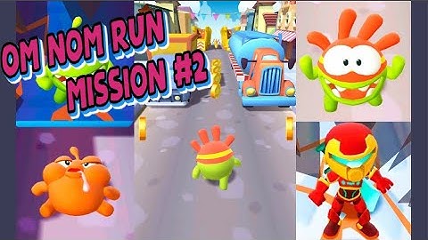 Om Nom: Run 🐸 Cut The Rope Gameplay Walkthrough Part - All Levels/Chapters/Episodes (iOS, Android)