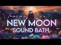 New moon in taurus sound bath  create abundance  sacred ceremony