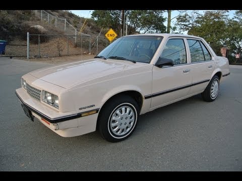 1985 Chevrolet Cavalier 2.0 4 Cyl MPG Car Cheap Wheels For Sale $1995 Youtube Special