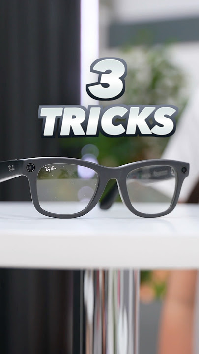 Ray-Ban Meta AI glasses - 3 Tricks!