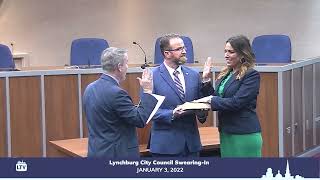 Lynchburg City Council Swearing-In 1-3-2023