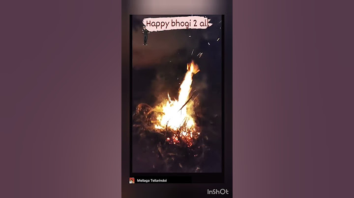 Wish u happy bhogi all my YouTube family members #bhogi Vibes at my Village #hasanapuram #like#share
