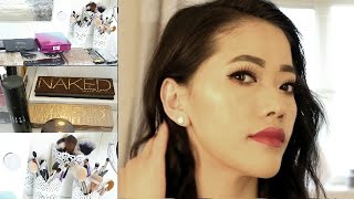 FULL MAKEUP TUTORIAL | EVENING LOOK | NIMII SUBBA