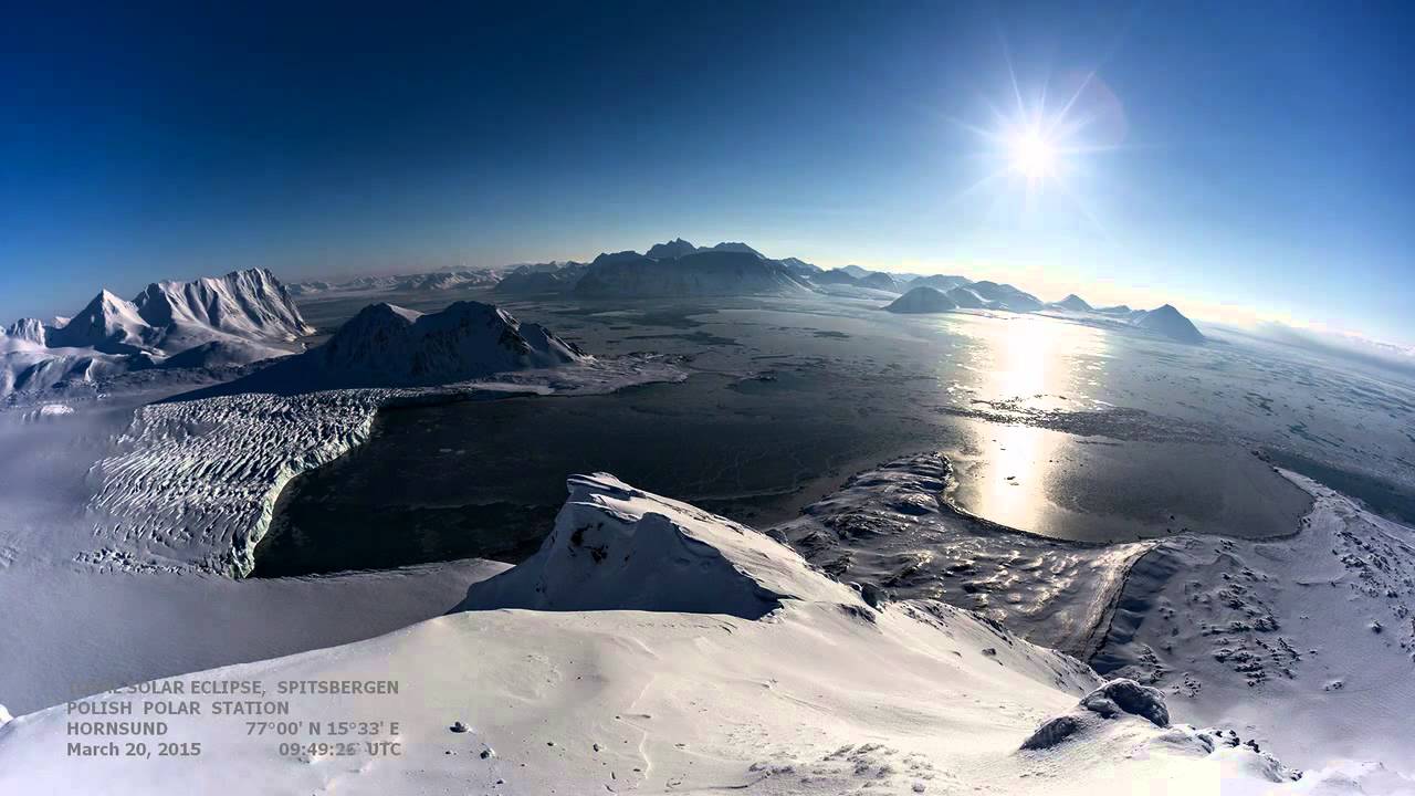Total Solar Eclipse March 20, 2015 | Полное солнечное затмение в Шпицбергене