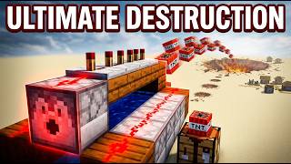 I Built the Deadliest TNT Cannon in Minecraft (MAX RANGE) || 26.1 java