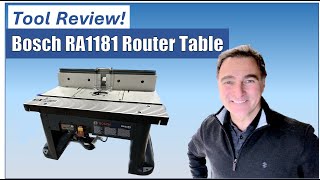 Tool Tips & Reviews - Bosch RA1181 Router Table!