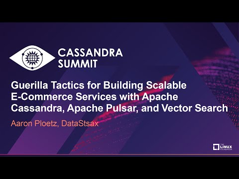Guerilla Tactics for Building Scalable E-Commerce Services with Apache Cassandra, Ap... Aaron Ploetz Episode cover