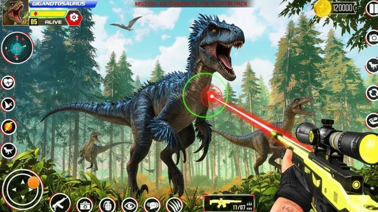 Wild Animal Hunter 3D: Epic Dinosaur Hunting Adventure 🦖🥸|New 2026 Update Gameplay Ep 2