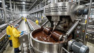 From Beans to Silk: Inside the Conching Machine That Makes Chocolate Smoother Than Silk