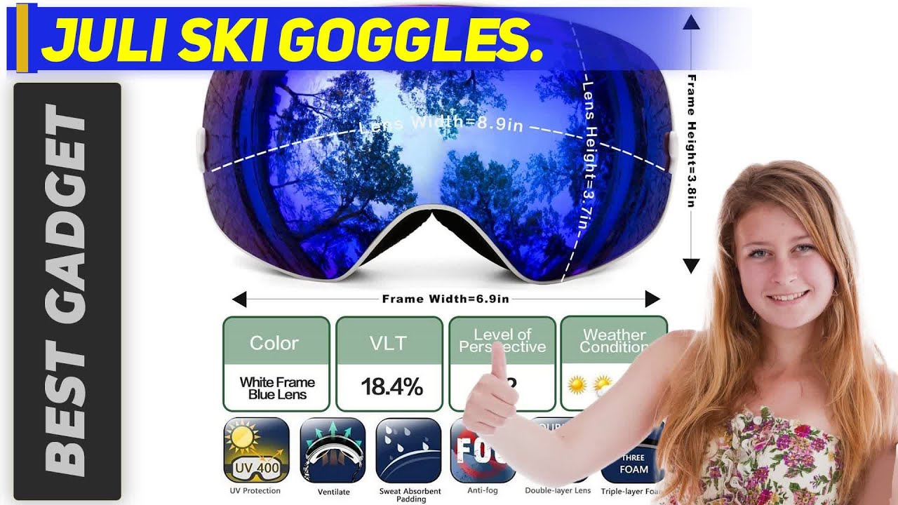 The Best Ski Goggles JULI Ski Goggles Review YouTube