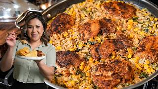 Chicken and Rice Poblano (Arroz con Pollo)