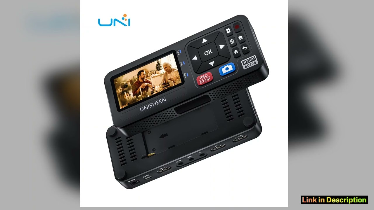 UNISHEEN 1080p Mini Video Record Device StandAlone Camera RCA HDMI VGA YPbPr Analog Screen Capture