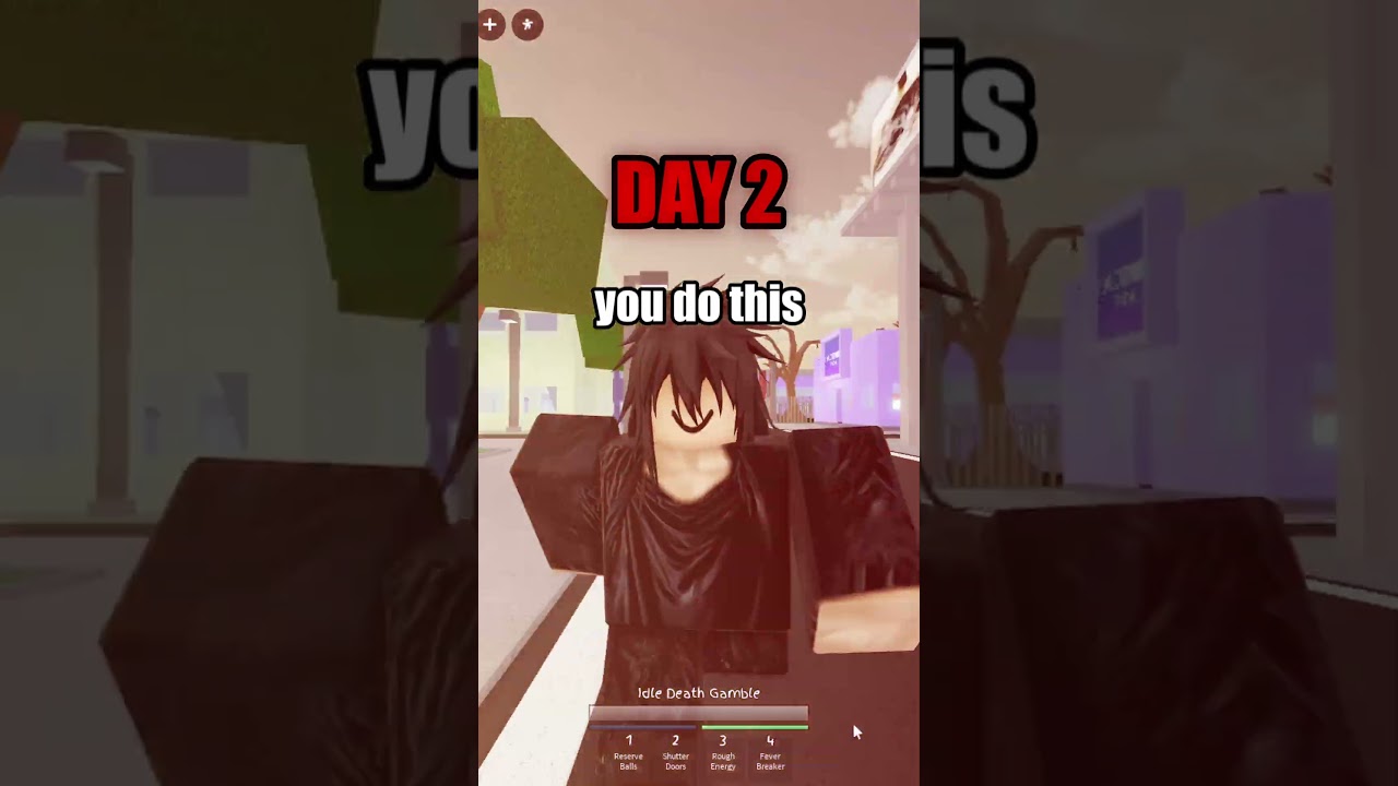 PROVING Naoya takes skill in Jujutsu Shenanigans #shorts  #roblox #jujutsushenanigans