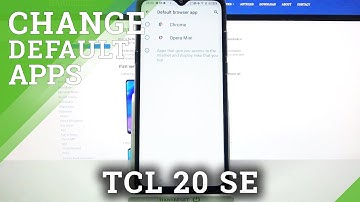 How to Manage Default Apps List on TCL 20 SE – Apps Settings