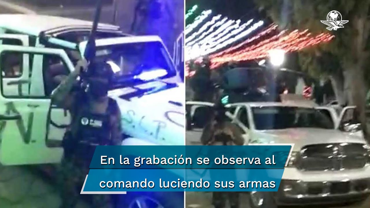 Fiscalía de SLP investiga videos de presuntos miembros del Cártel Jalisco