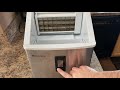 Sentern Portable Clear Ice Maker Machine