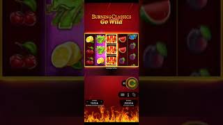 занос в Burning Classics Go Wild новый слот