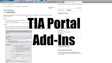 TIA Portal Add-Ins - How to add functionality to TIA on the example of FC FB conversion add on!