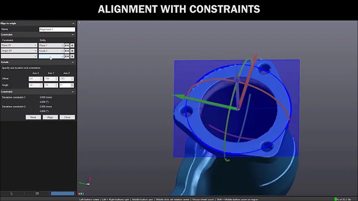 VXmodel: Scan Data Alignment