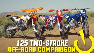 125 Two-Strokes in Off-Road? | Cross Country vs Enduro vs Trail - Comparison