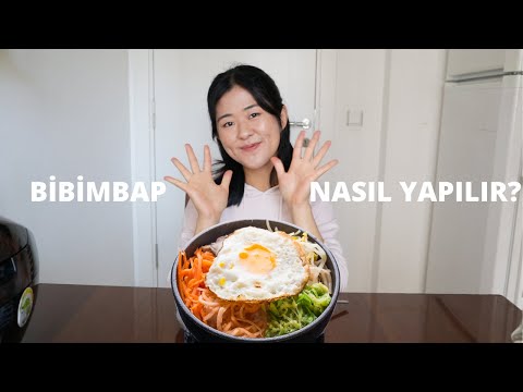 BİBİMBAP TARİFİ 🥘🇰🇷 Evde Kore Yemeği Yapmak