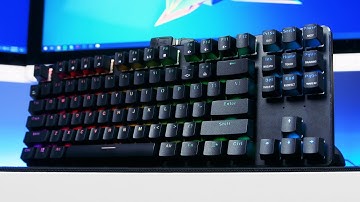 Glorious PC Gaming Race Modular TKL Keyboard Review (4K)