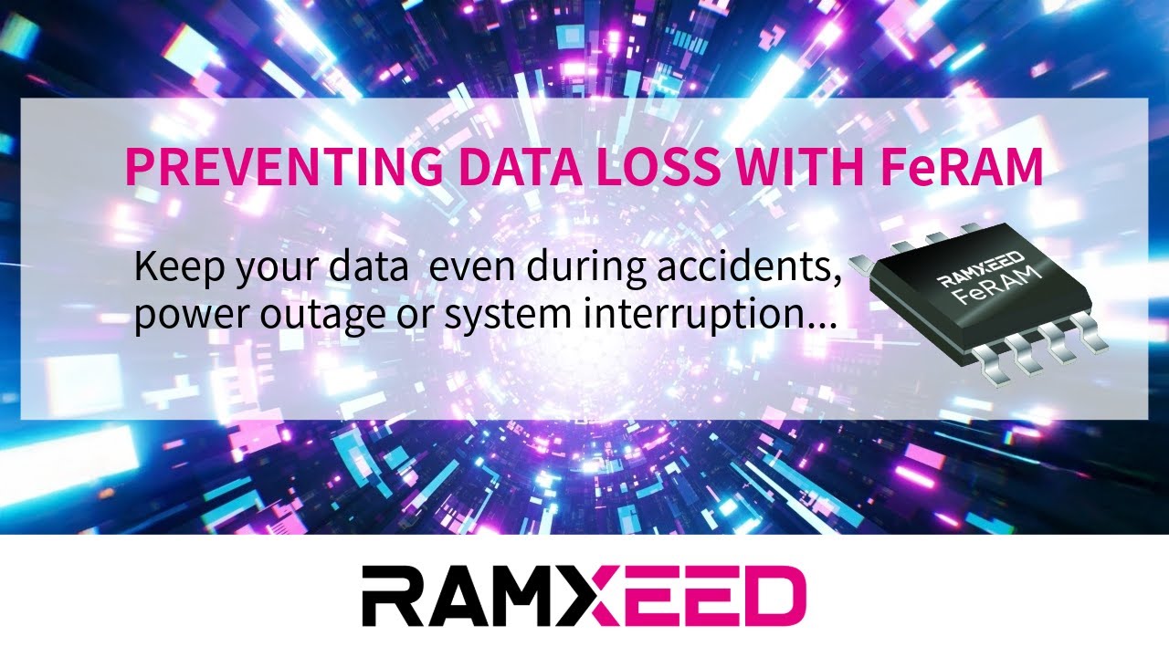 Preventing data loss with FeRAM