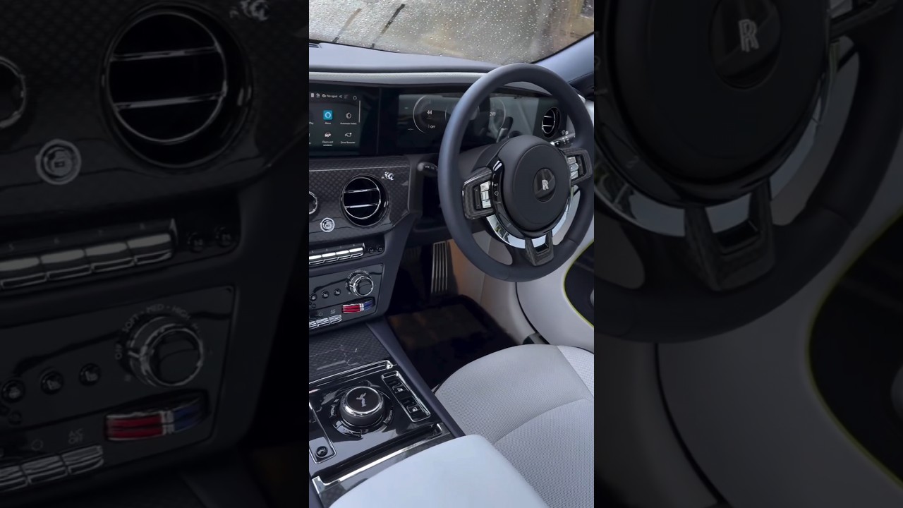 Black Badge Spectre — Interior Craftsmanship in Motion