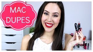 Mac Lipstick Drugstore Dupes Lip Swatches
