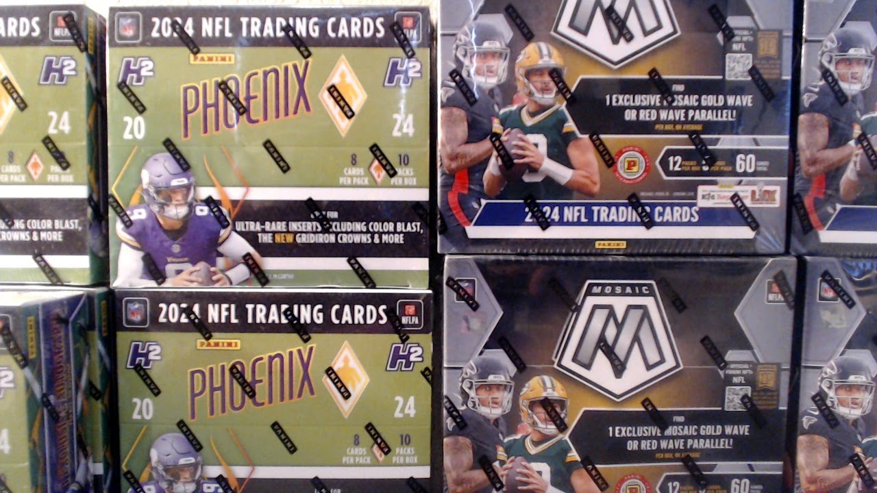 2024 Mosaic International Football 4 Box Break #4 & 2024 Phoenix H2 5 Hobby Box Break Ebay 5/18/25