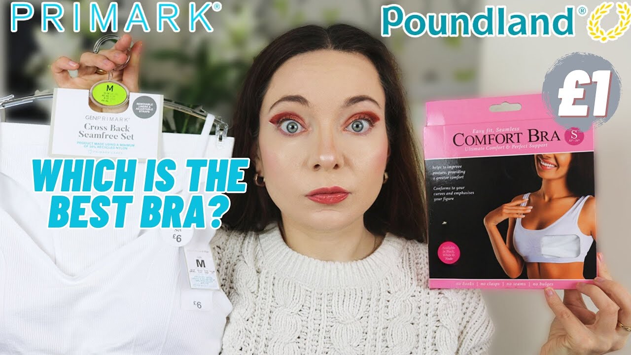 Primark Cami Bralette VS Poundland Comfort Bra - Who Wins the Bralette  Battle?