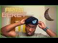 How to shave, cut, and shape your NEW US Army Beret